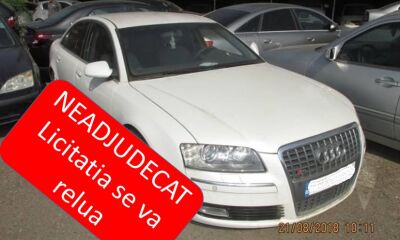 Autoturism marca Audi A8 - 2004 - a doua licitatie